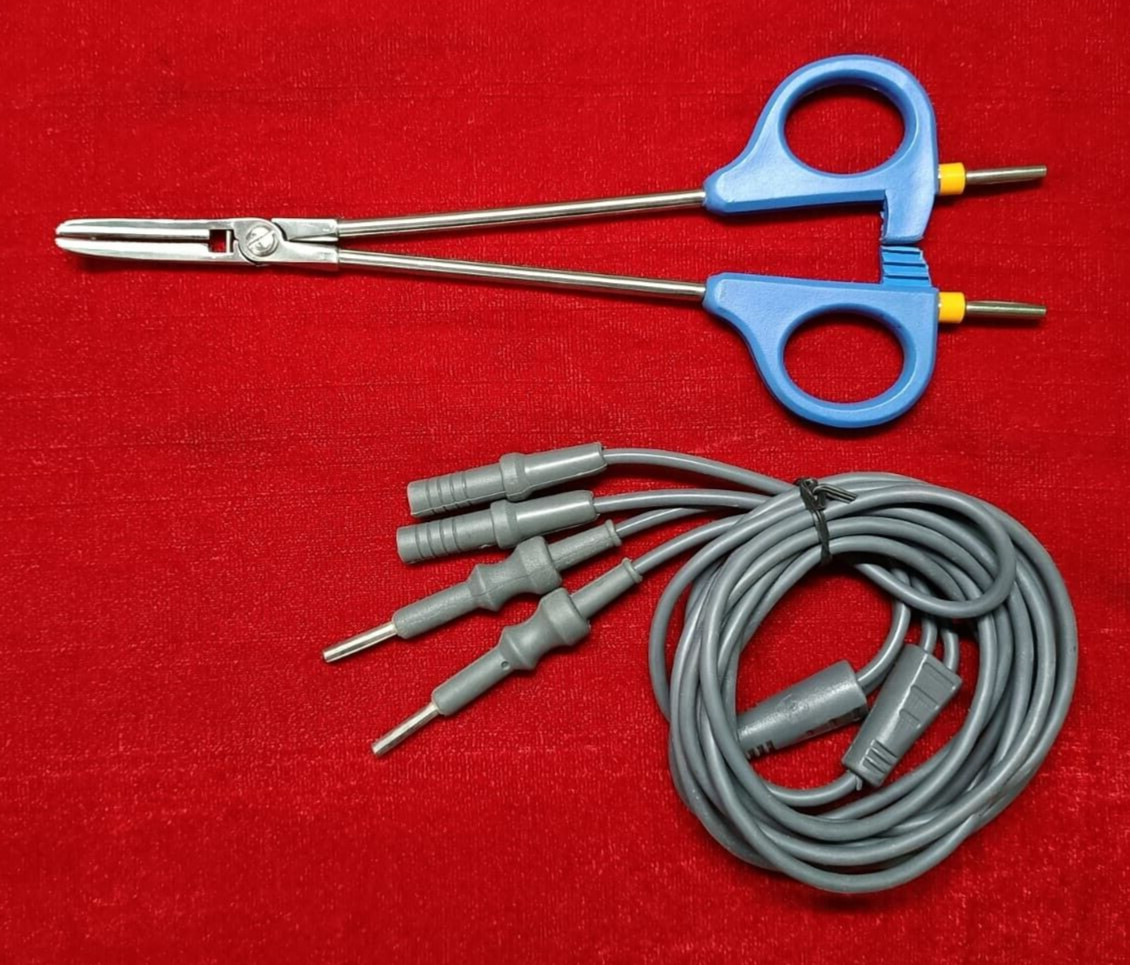 Laparoscopic Vessel Sealing Biclamp (Bipolar Clamp) Best Quality Reusable Instru