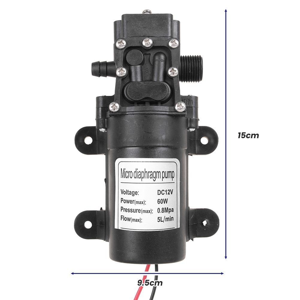 12V Motor Oil Fuel Fluid Extractor Electric Siphon Transfer Change Pump 60W New