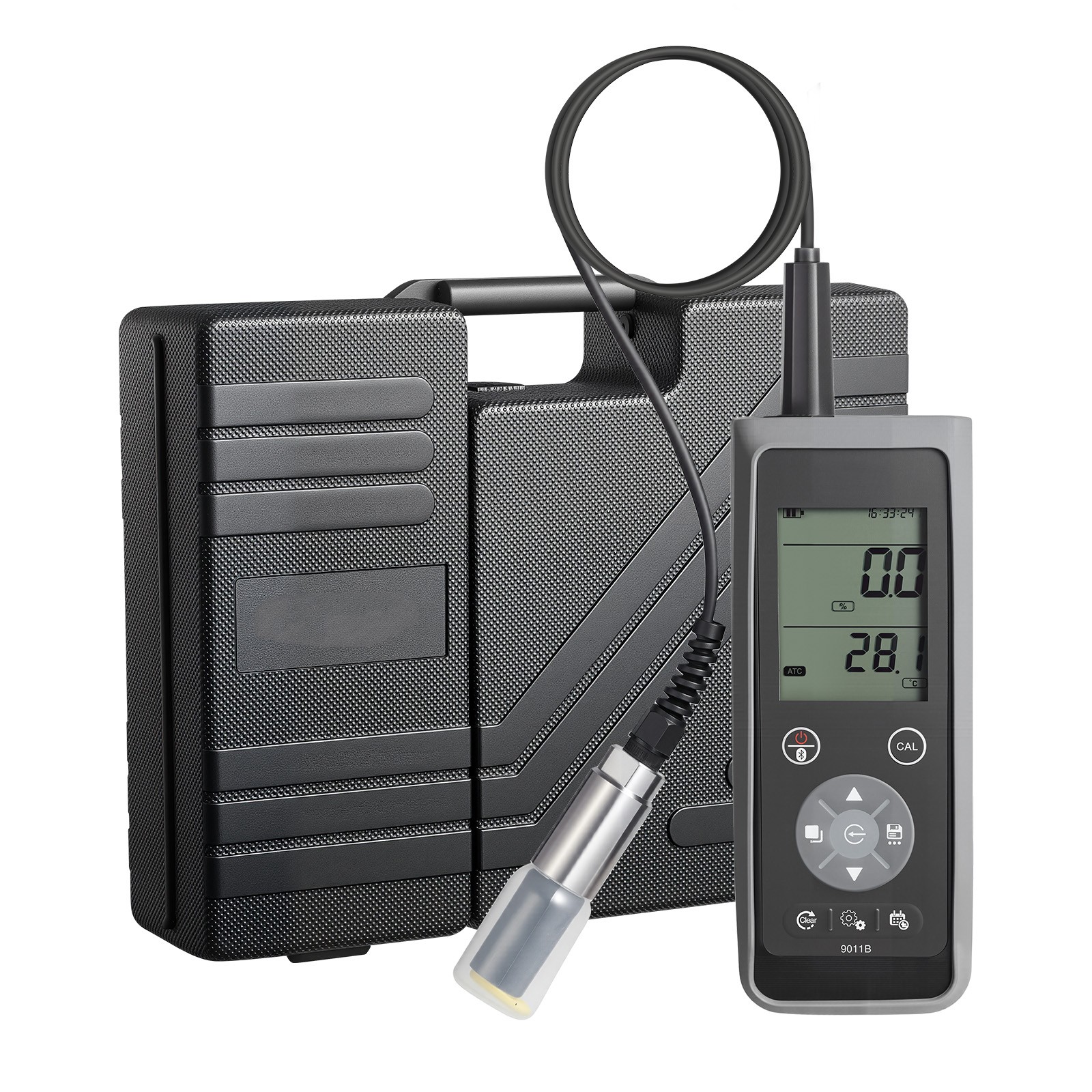 Uimoso Portable Dissolved Oxygen Meter Kit, Range 0.0-50.0 mg/L