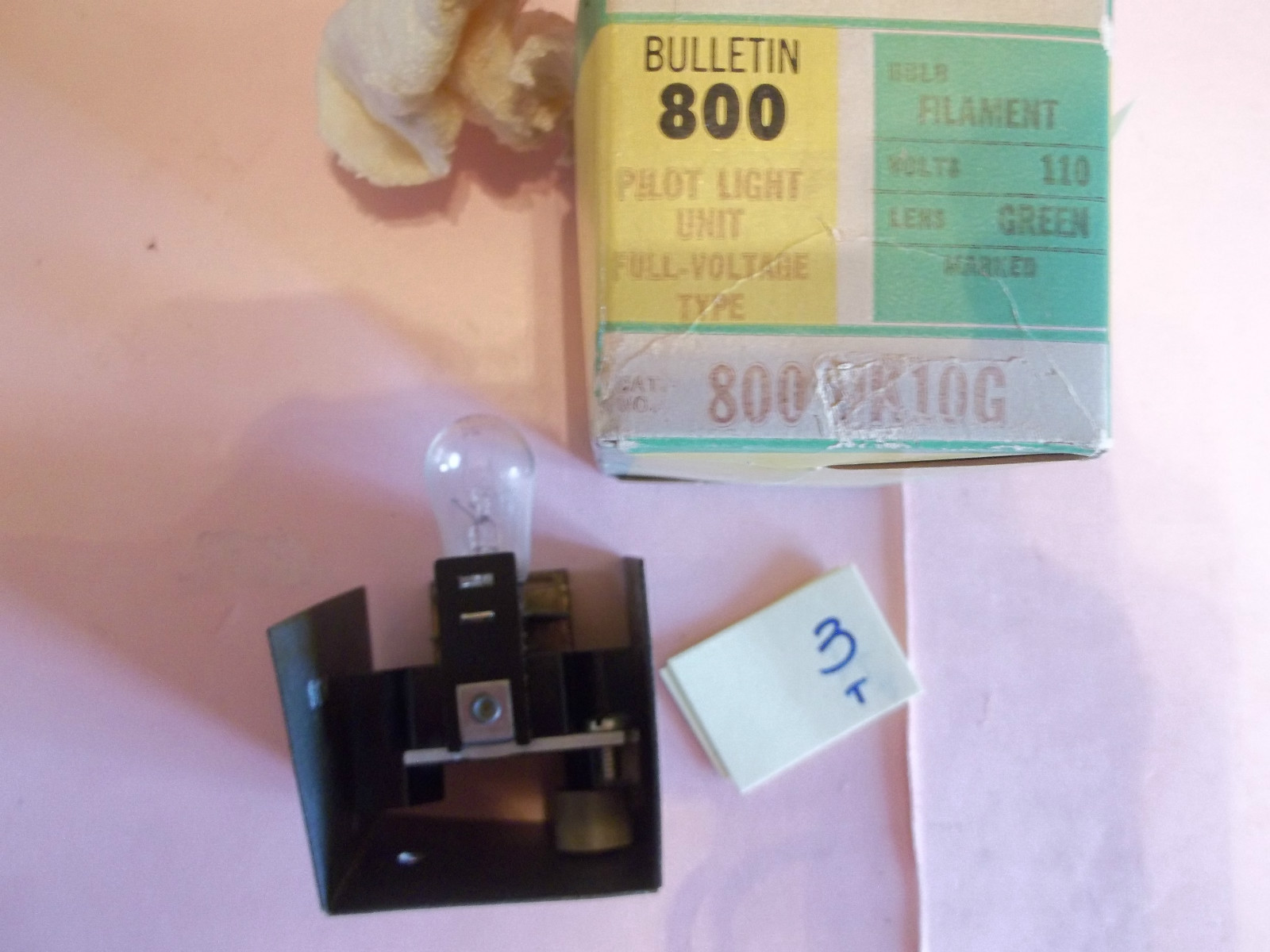 NEW IN BOX ALLEN BRADLEY 800 QK10 PILOT LIGHT 110V AC OR DC (DR4A2)