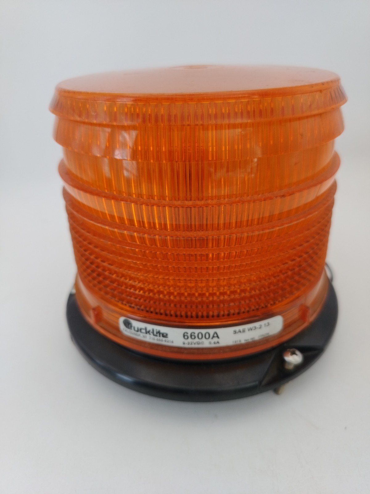 Truck-Lite 6600A Amber LED Beacon Strobe Light 9-32V Intermittent