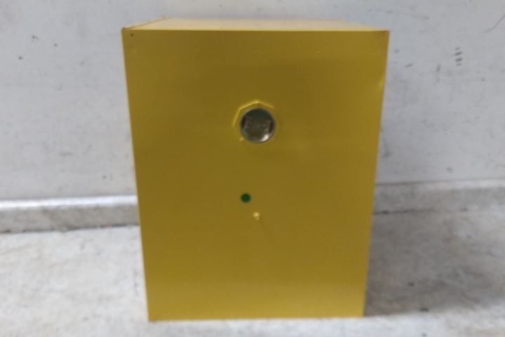 Justrite 890400 4 Gal Cap Yellow Steel Flammables Safety Cabinet