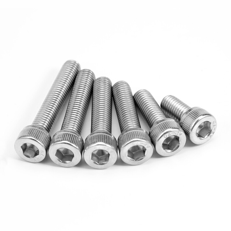 Small Mini Hex Socket Cap Head Screws A2 Stainless Steel Allen Key Bolts DIN 912
