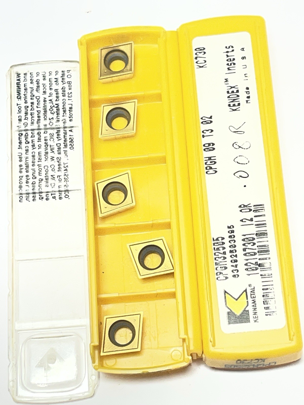 Kennametal CPGM32505/ CPGH09T302 K730 Carbide Turning Inserts Qty.10 (26MY605)