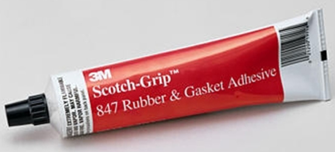3M 847 Brown Nitrile High Performance Rubber and Gasket Adhesive, 5 Ounce