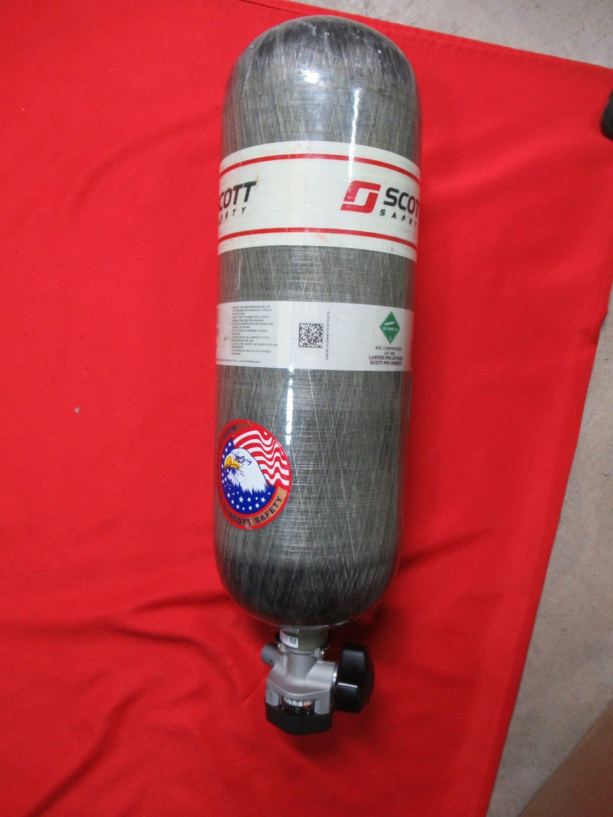 SCOTT 4500 PSI 60 Minute Air Cylinder DOM 07/2019 SCBA RIT CURRENT HYDRO 2025