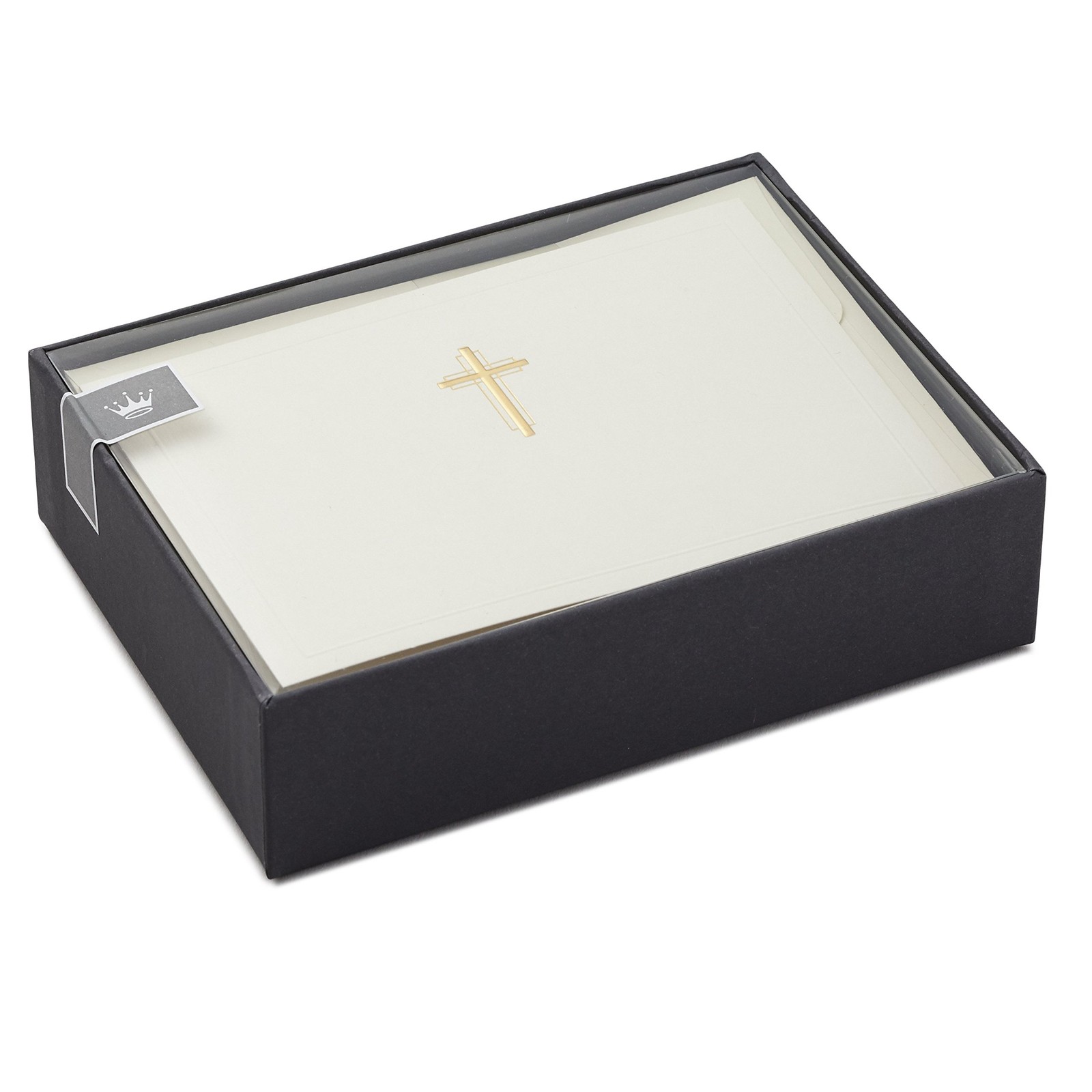 Hallmark Religious Blank Cards, Gold Cross (20 Cards 5.5″ x 4″,