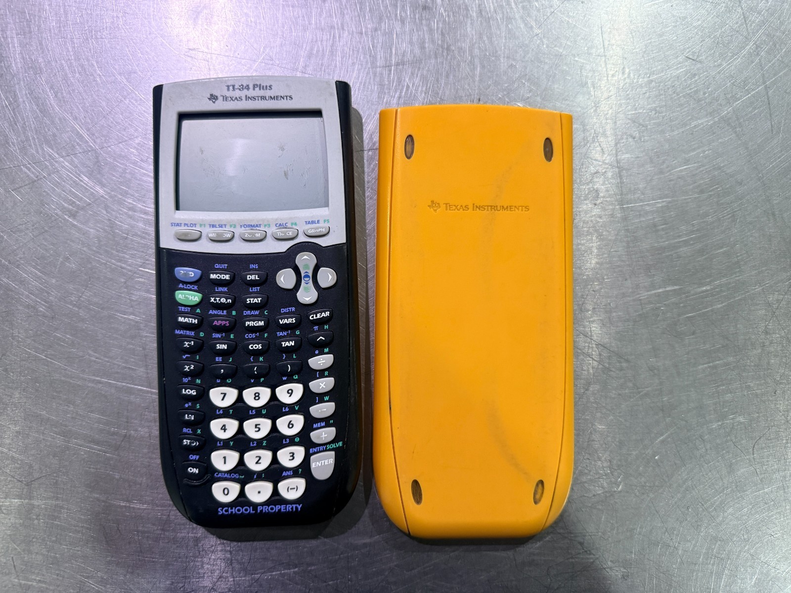 Texas Instruments TI-84 Plus Graphing Calculator w/ LCD Display & Slide Cover