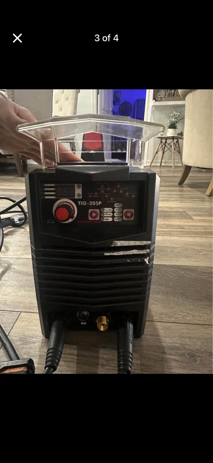 YESWELDER TIG-205P TIG and Stick Welder 110V/220V multi process welder