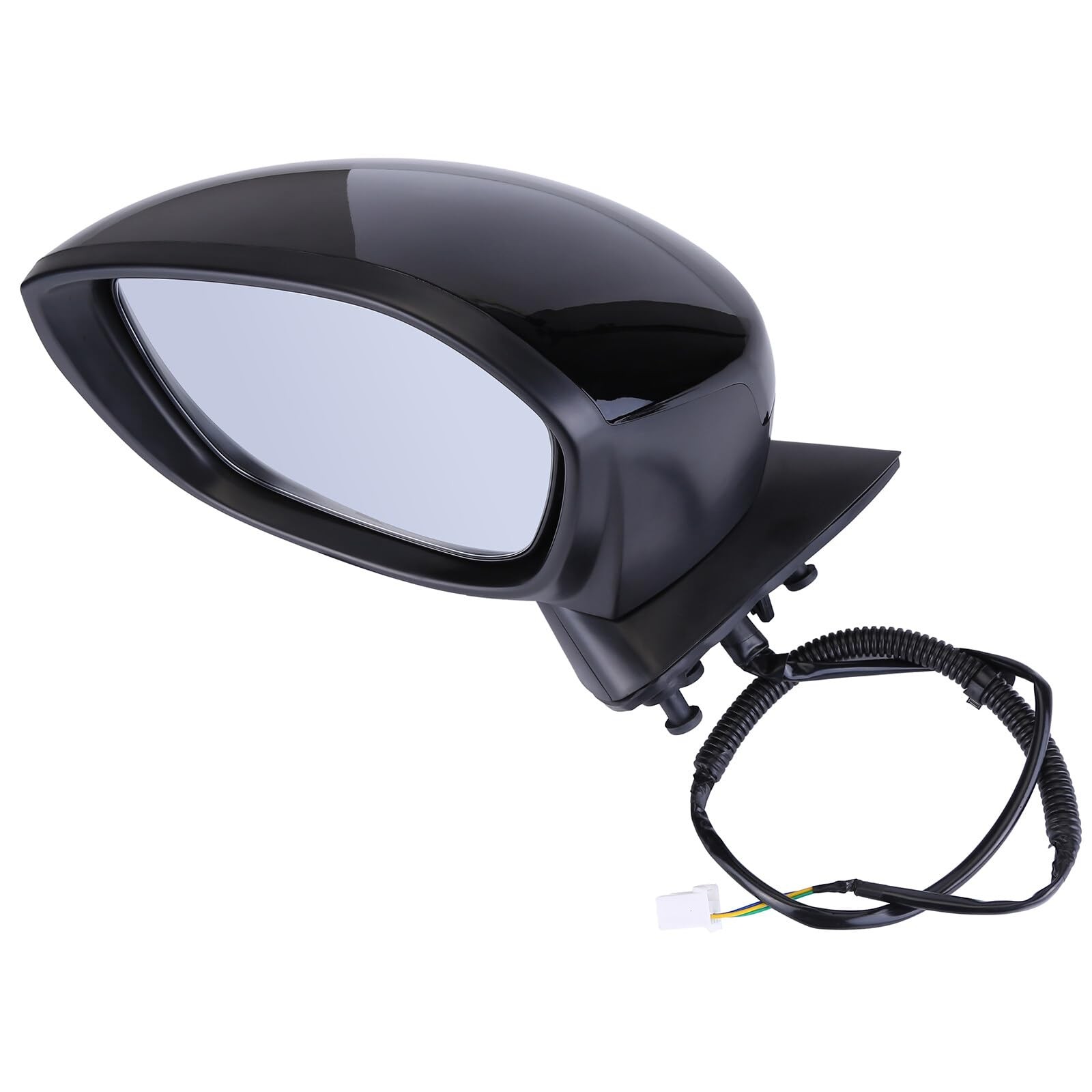 3 Pin Power Adjust Left Mirror Honda Civic 2022-2023 Black Pearl 76251T20A01ZD