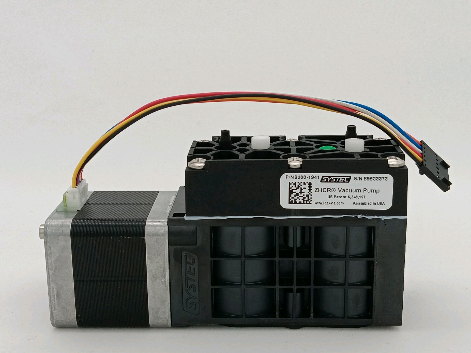 Idex / Systec Vacuum Pump 9000-1941 bench tested and GUARANTEED to work.
