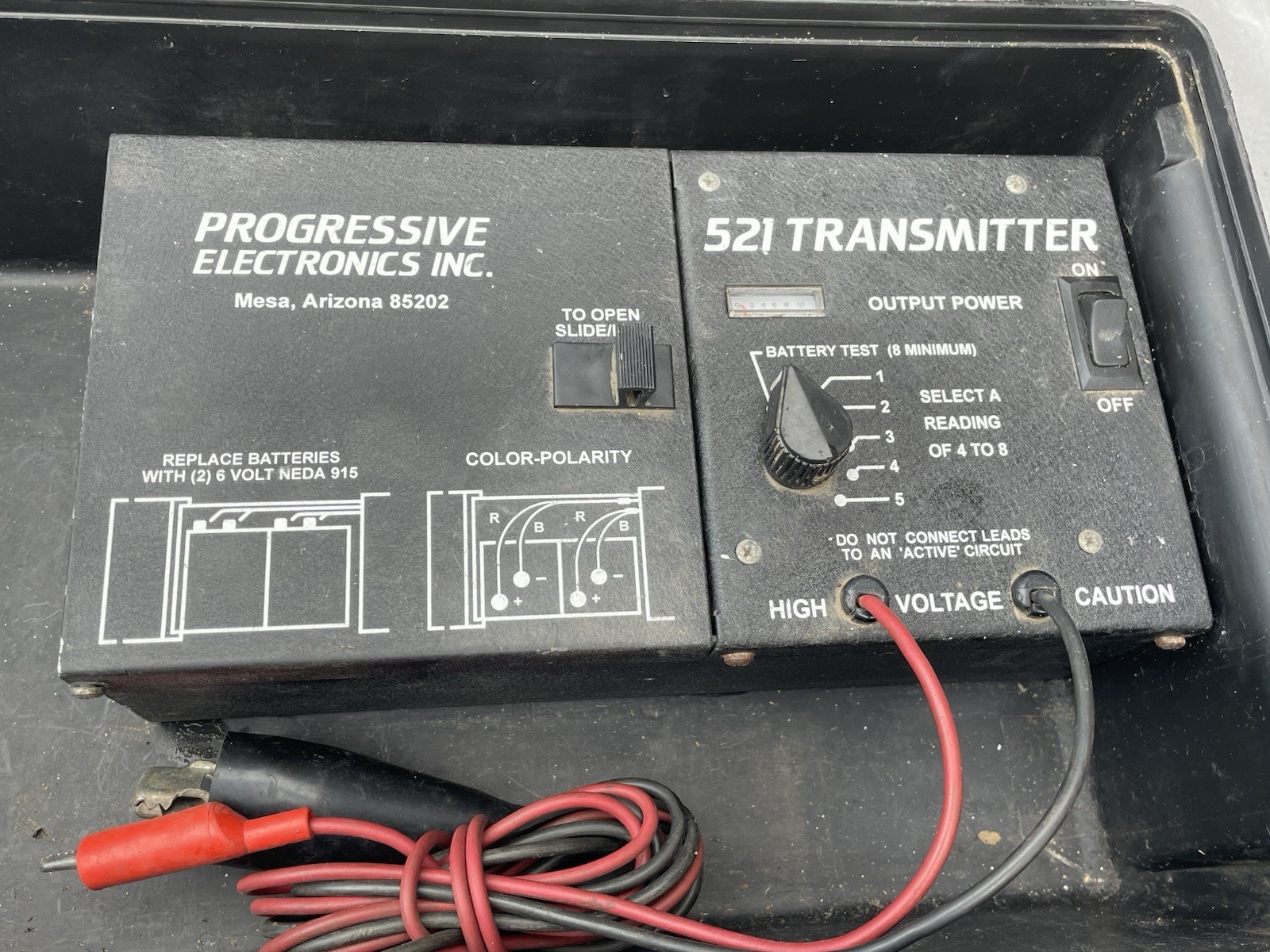Progressive Electronics Tempo 521 Irrigation Tester, Wire & Valve Locator