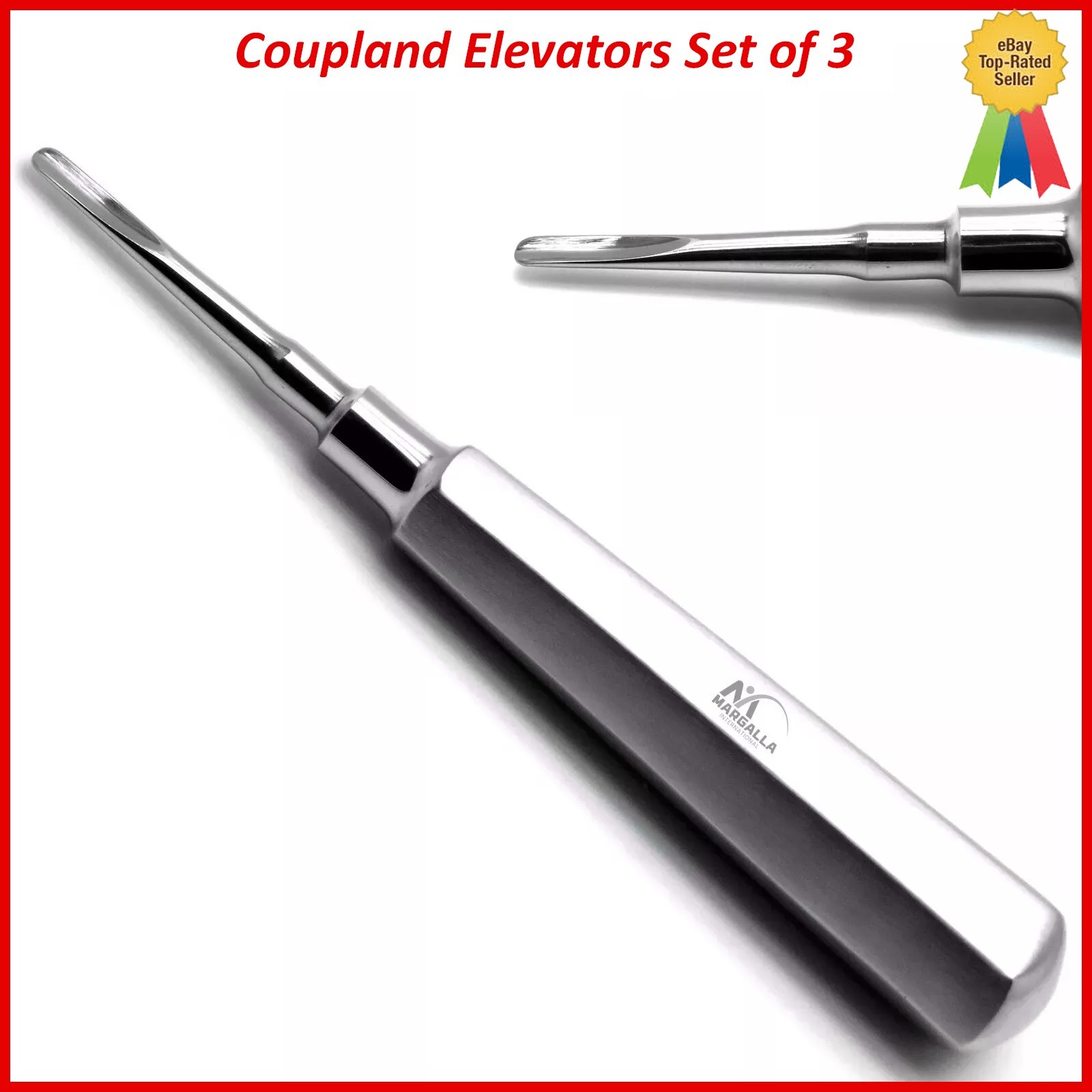 Dental Coupland Elevator Luxation Oral Tooth Loosening Extracting Extraction Kit