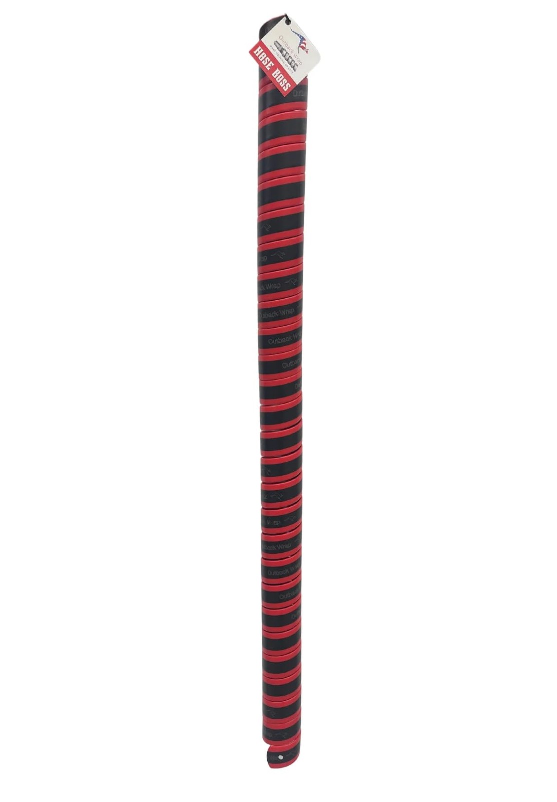 Outback Wrap Hose Boss | Hose Protector & Tagging Wrap 75mm x 4ft Orange