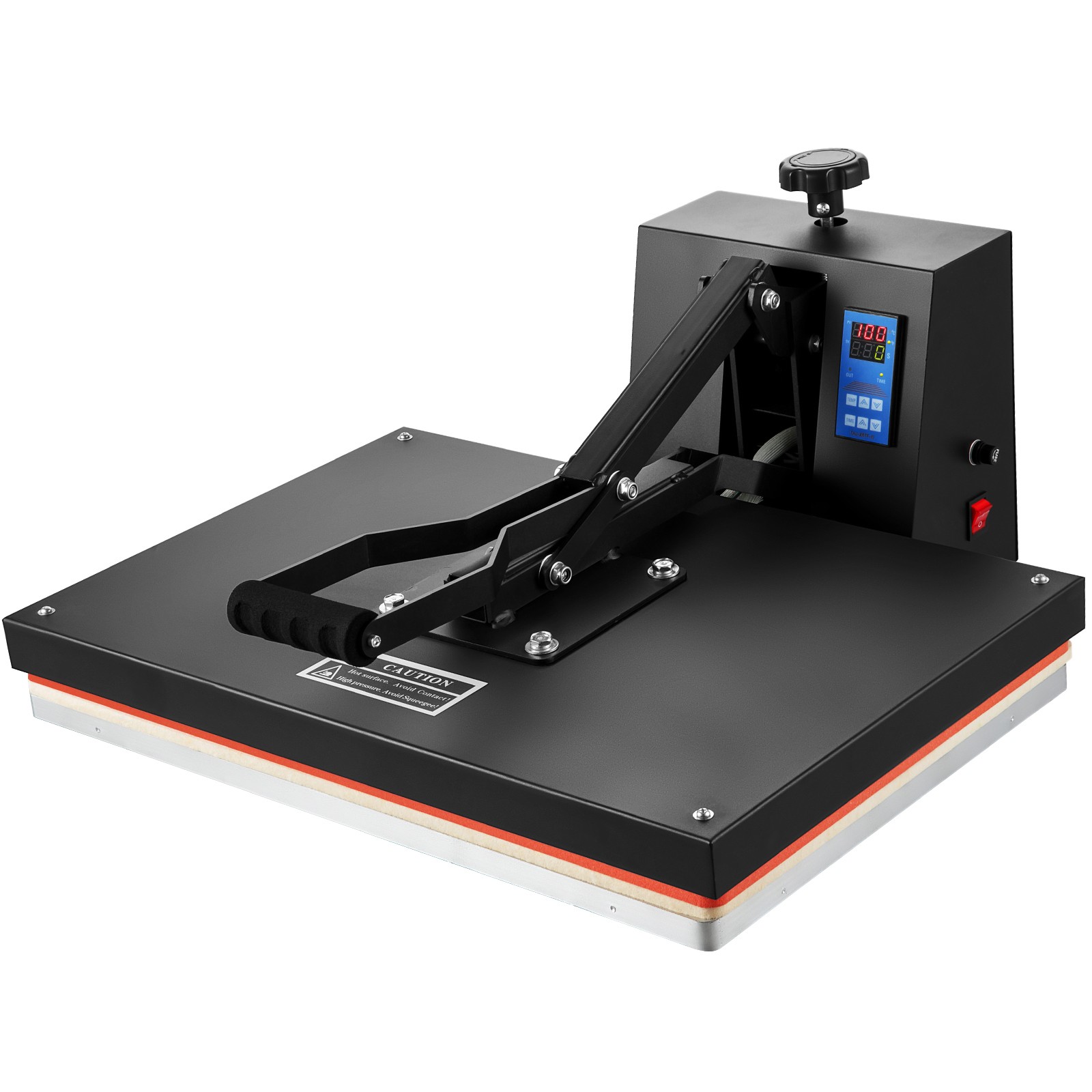 VEVOR Heat Press Machine 16″ x 24″ Clamshell Sublimation Printer for T-shirt