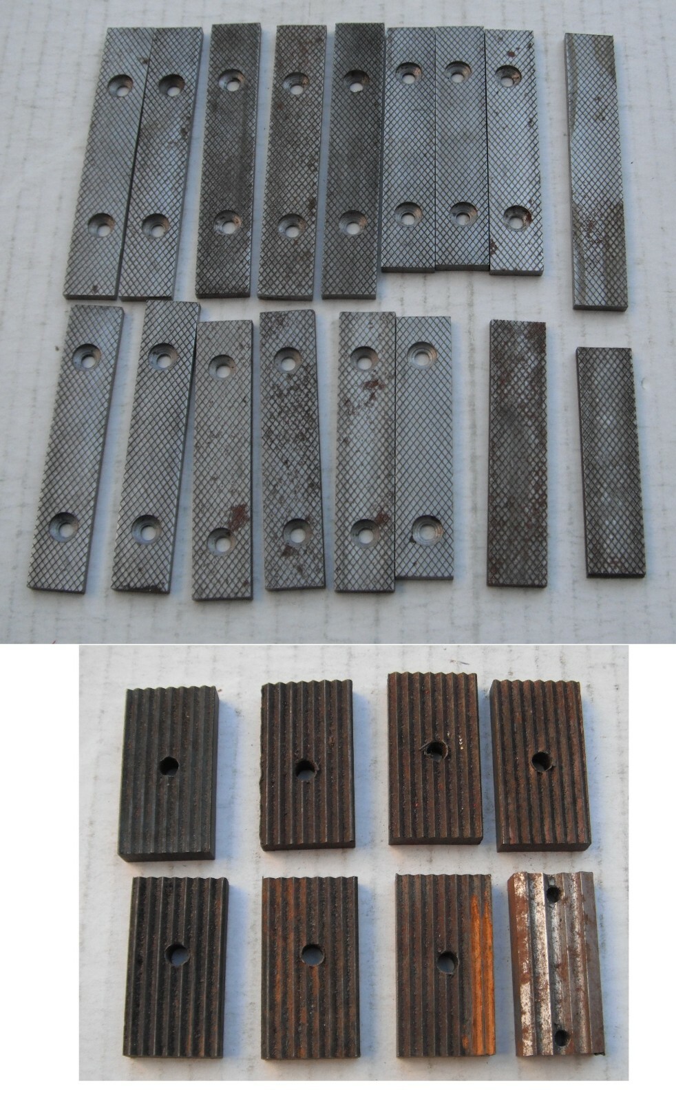 Steel–older flat stock..26 small pieces..3/16″ to 3/8″ thickness..4-5 lbs…er