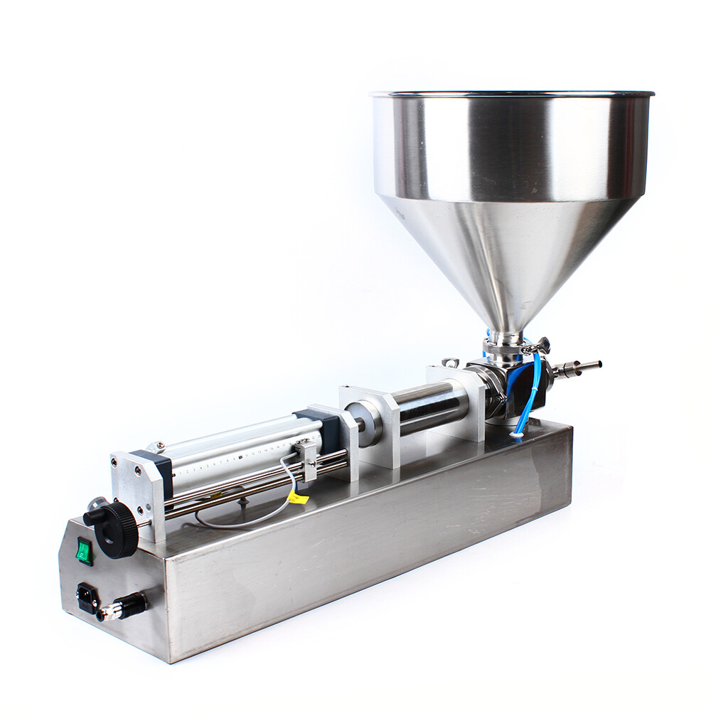 Pneumatic Liquid Filling Machine 50-500ml Semi-auto Paste Liquid Filler 110V USA