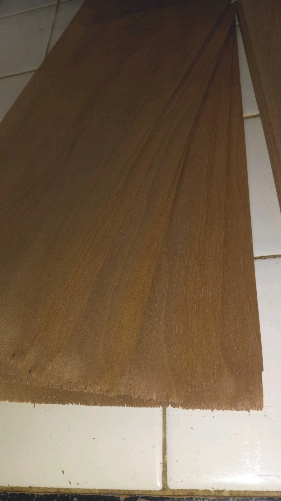 28 Sheets Hardwood VENEER .7MM – 12″ X 6″ Real Wood Cherry Sequential Cut