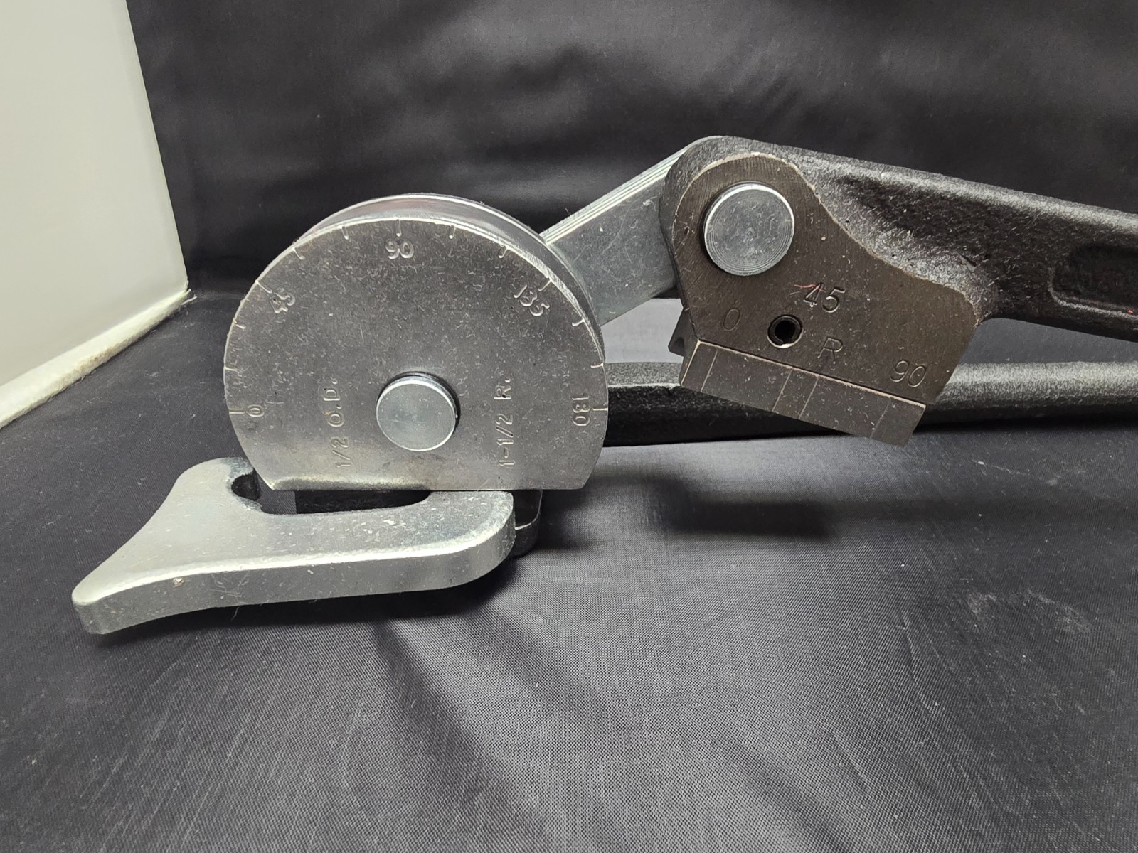 RIDGID TUBING BENDERS 1/4″,#404-36122, 3/8″#406-36097, 1/2″ #408-36132-LOT OF 3