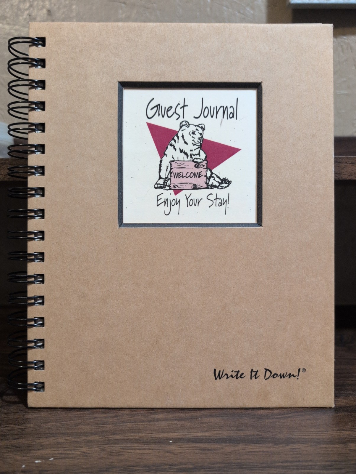 Write it Down series by Journals Unlimited, Guided Journal, Guest Journal