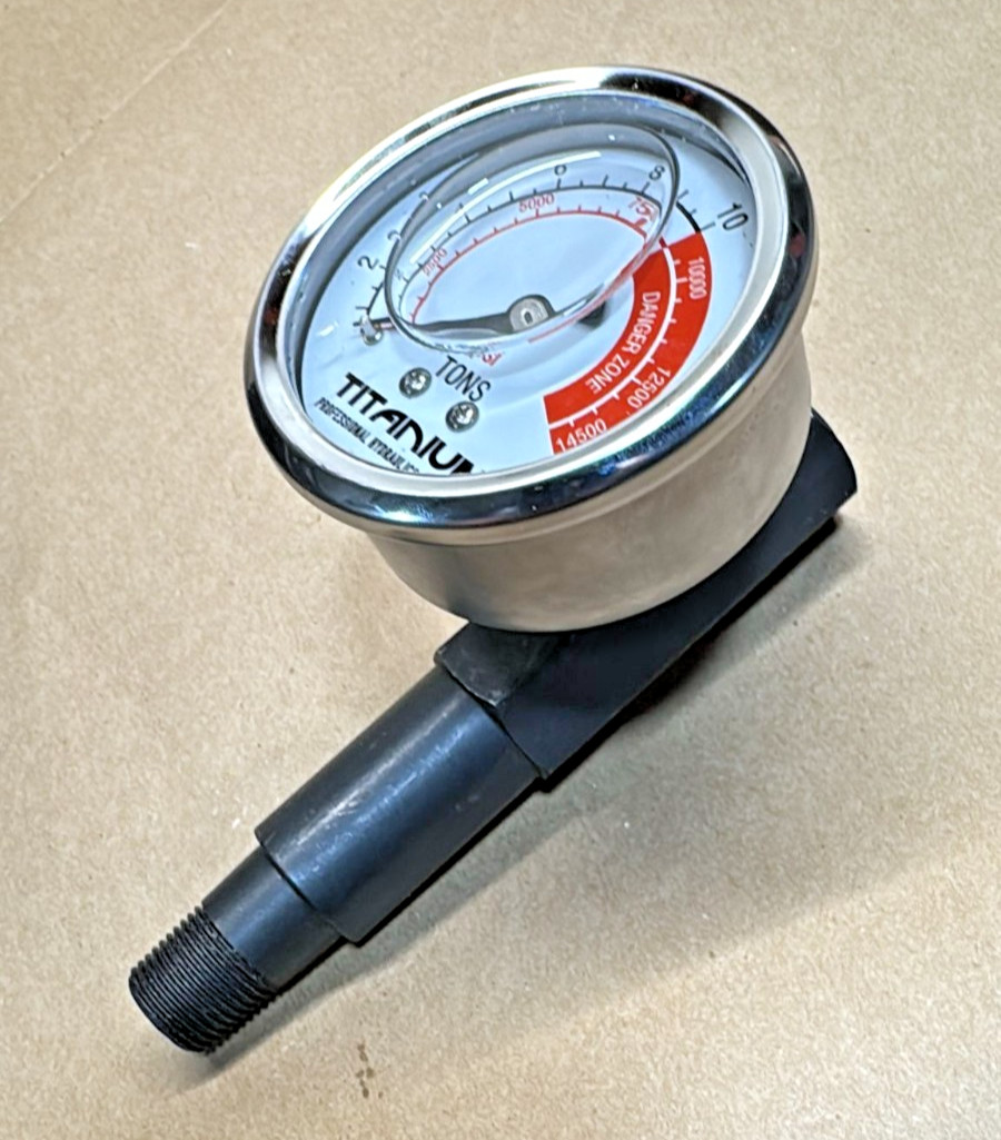 TPH Enerpac GA45GC Style Gauge AND Adaptor UP TO 14000 PSI Gauge CR400 BEST ONE