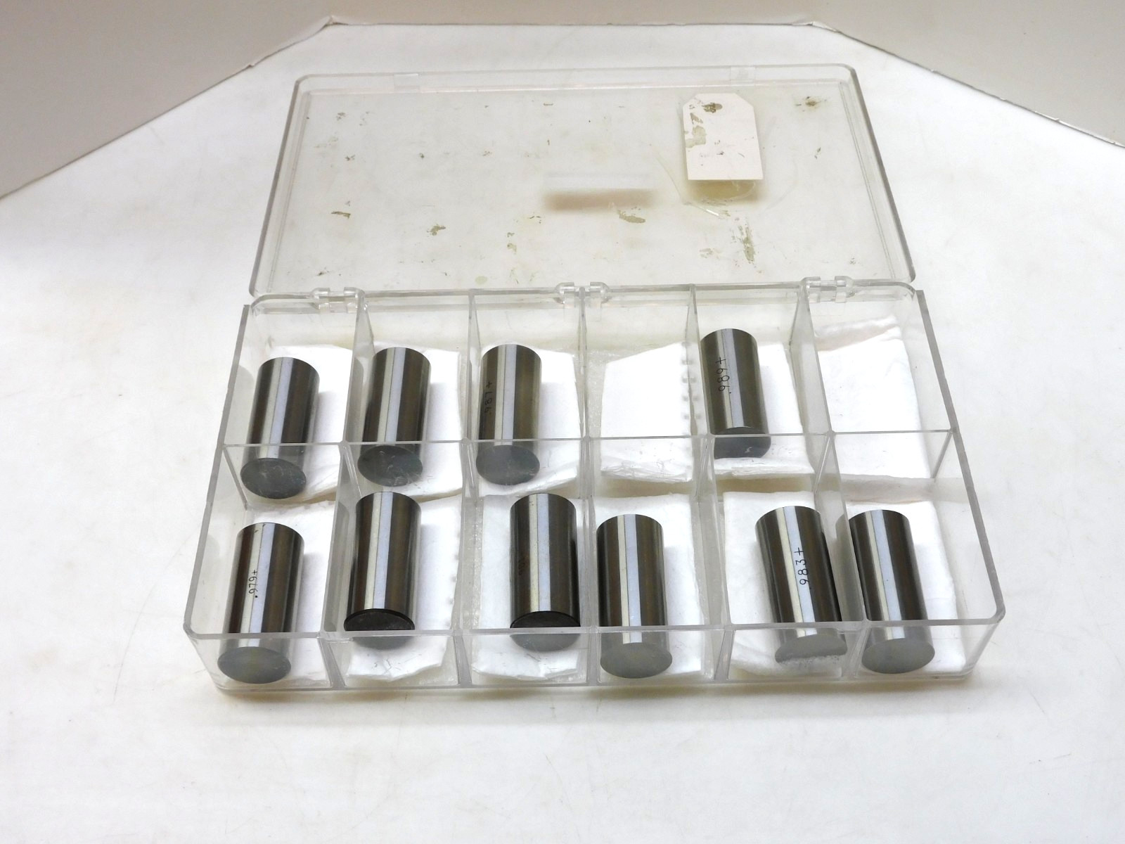 No Name Gage Pin Set Sizes .979 – .989 (Missing .988) Lot of 10