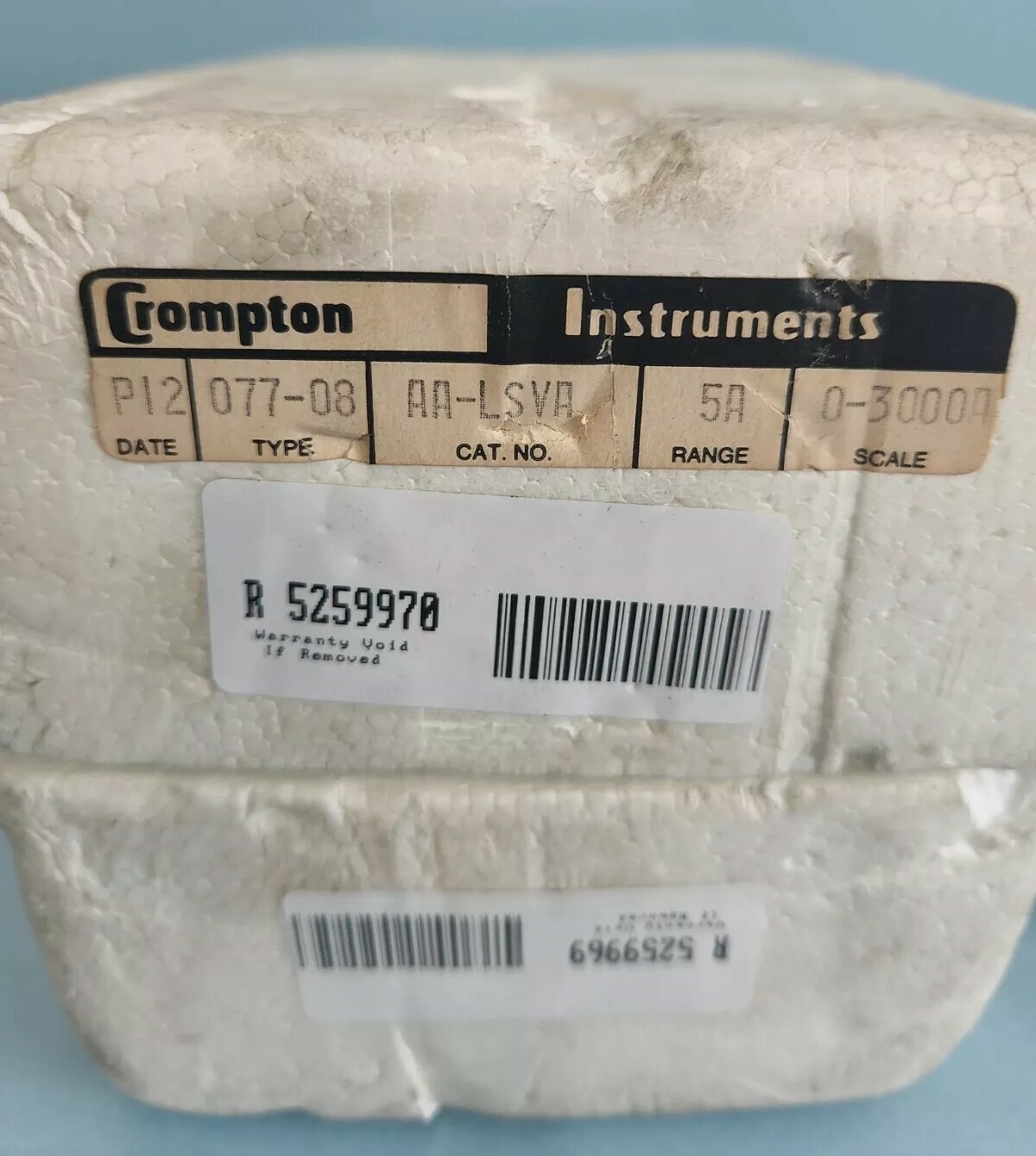 General Electric AB40 AC AMMETER 103131LSUE2 RTG 0-5.0 A CTO800.0/1