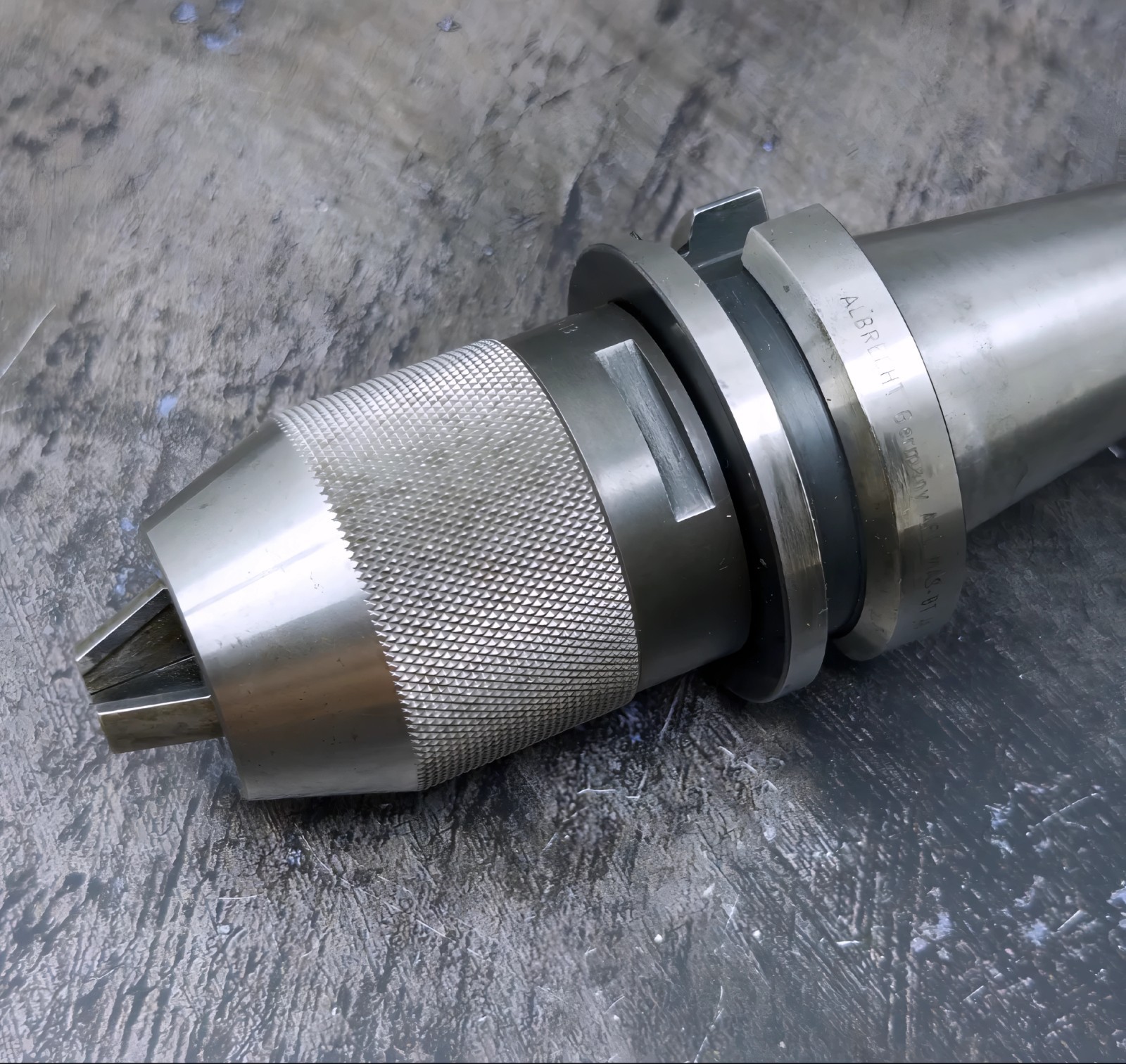 ALBRECHT WRENCH-LOCK CNC KEYLESS DRILL CHUCK – BT40 SHANK – 1/32″ to 1/2″