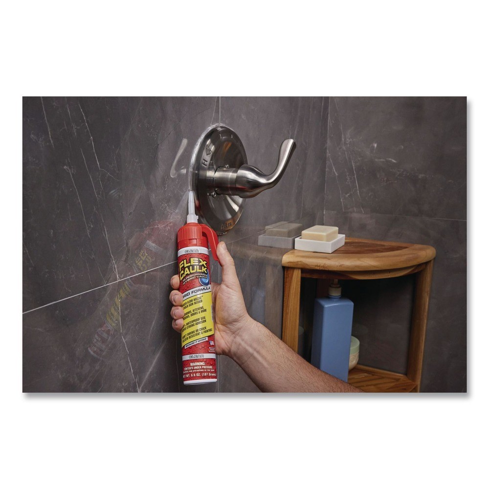 Flex Seal Products CFSCLRR675 Hi-Performance Caulk – Dries Clear (4/Carton) New