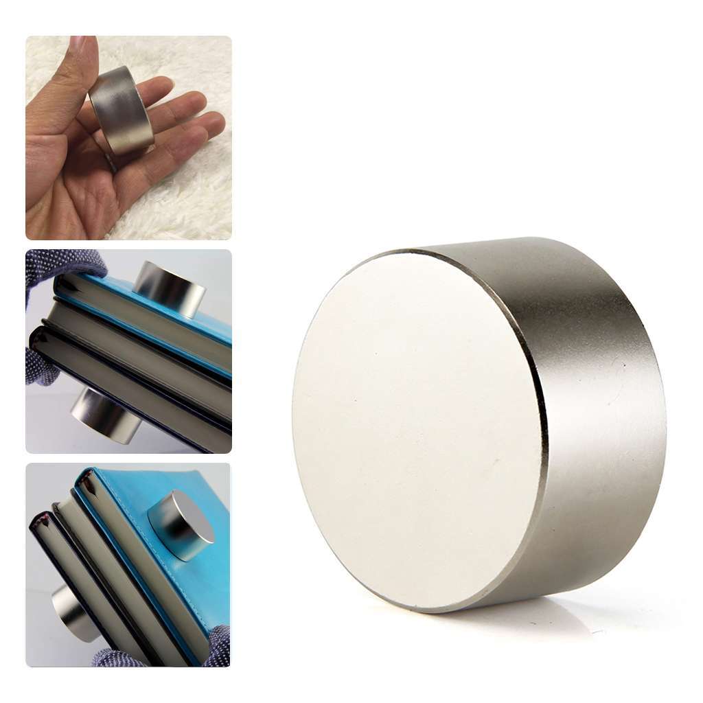 2PCS 1.6″x 0.8″ Powerful Neodymium Rare Earth Large Cylinder Magnet N52 Round US