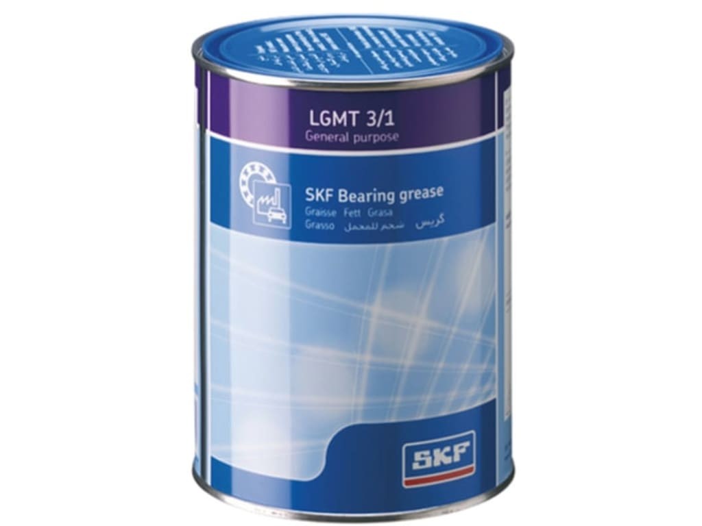 SKF LGMT 3/1 – General Purpose Industrial and Automotive NLGI 3 Grease, 1 kg can