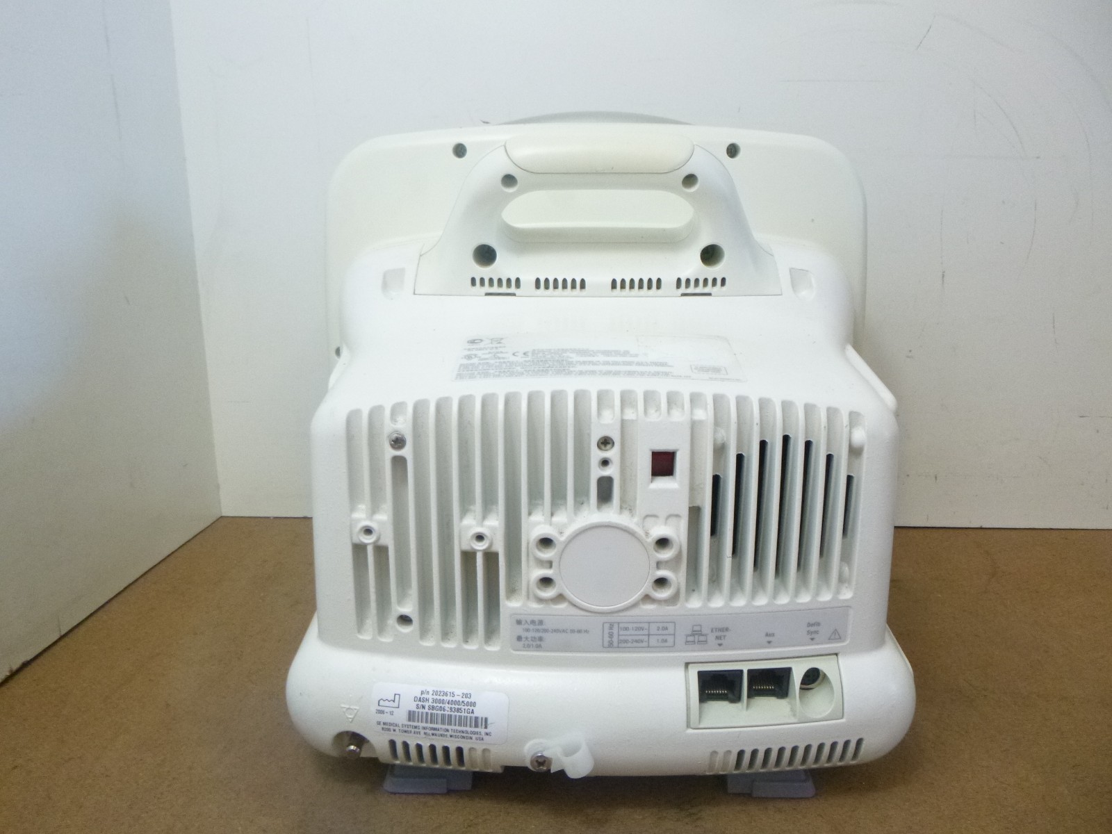 GE Dash 4000 Patient Monitor p/n 2023615-203