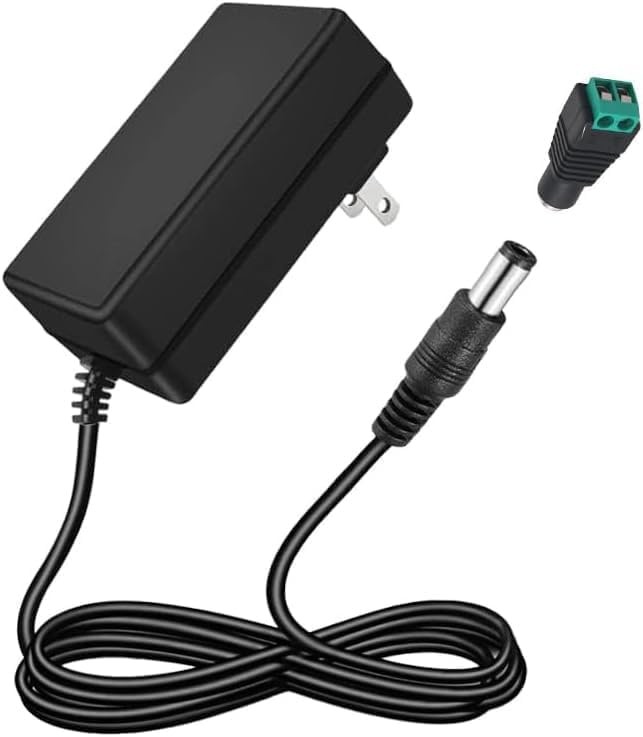 24V 1.5A Power Supply AC Adapter, 100-240V 50-60Hz to DC 24V 1.5A Switching C…