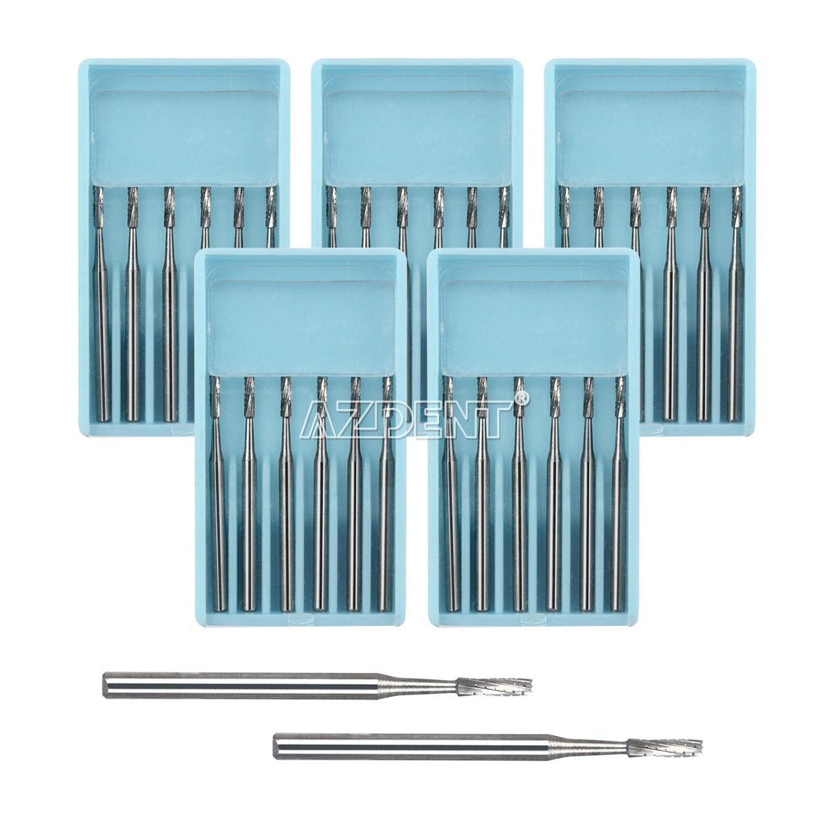 Root Surgical Carbide Bone Cutters Separating Burs Drills 28mm FG Dental