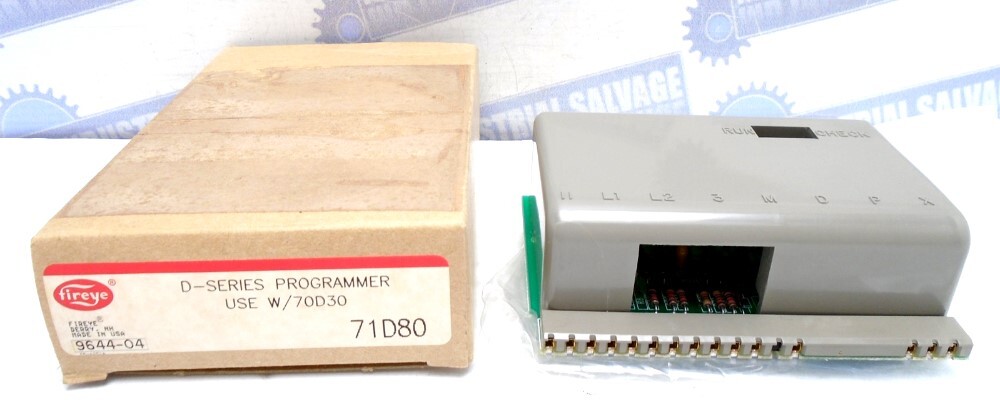 FIREYE – 71D80 – D-Series PROGRAMMER Use w/70D10/70D20/70D30 (NEW in BOX)
