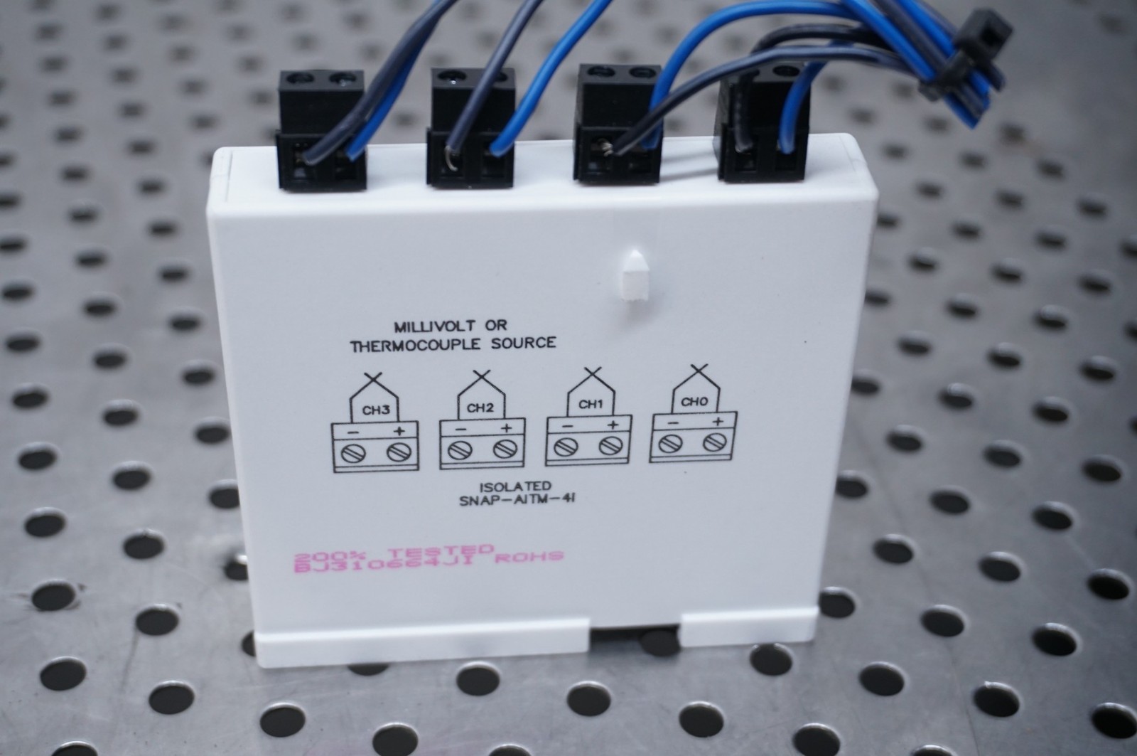 Used OPTO 22 SNAP-AITM-4i Analog Input Module