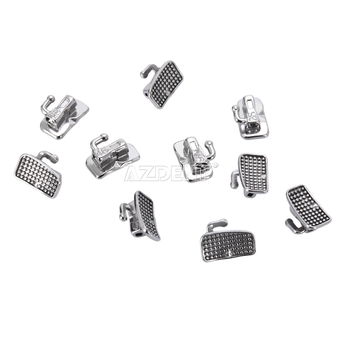 50Set AZDENT Dental ortodoncia tubo bucal unible monobloque no Conv MBT/Roth 022
