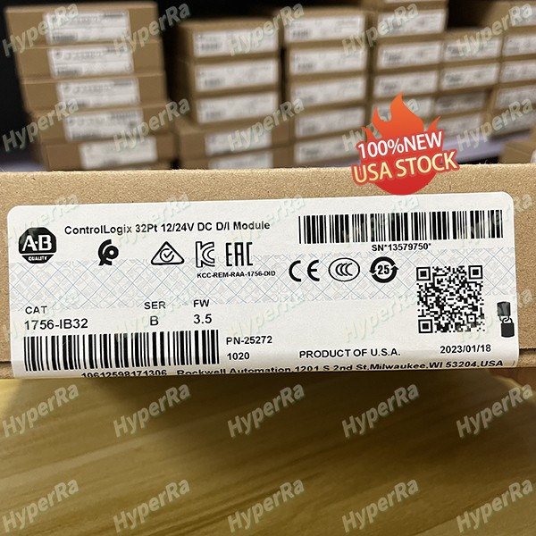 Original Allen-Bradley 1756-IB32 Logix Series 32-Point Input Module