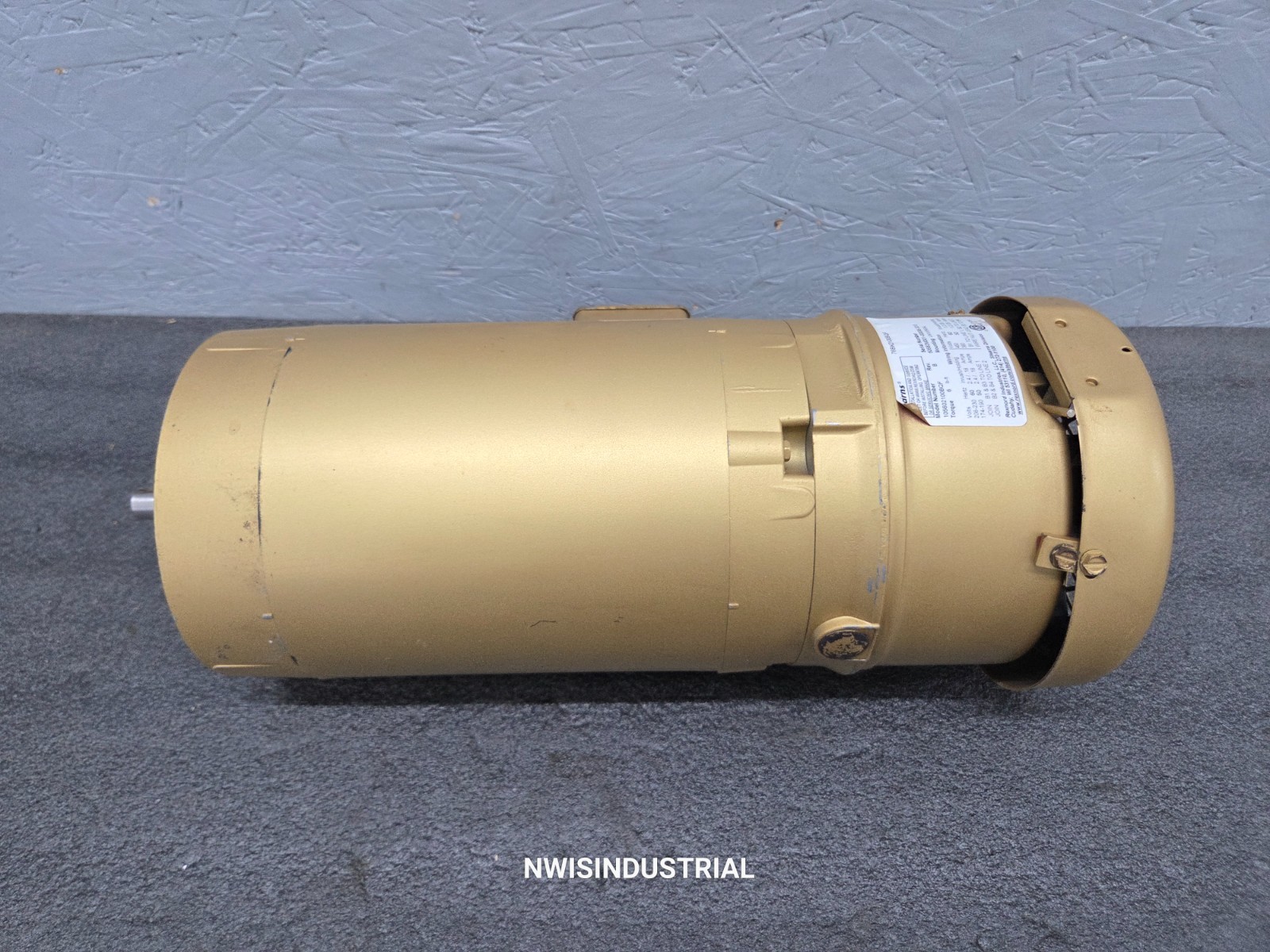 Baldor Brake Motor VEBM3558, 2 HP, 1755 RPM, 3PH, 208-230/460V, 56C