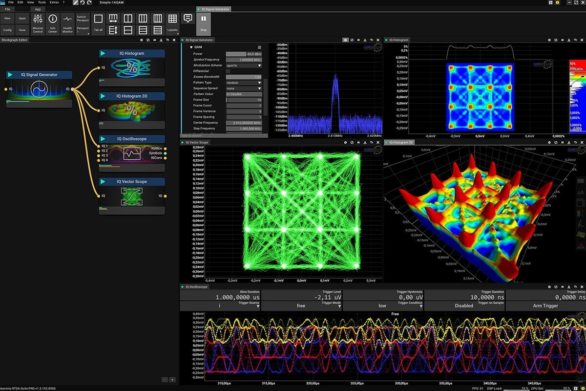 Aaronia SPECTRAN V6 PLUS 2000XA-6 6GHz USB Spectrum Analyzer 160MHz RTBW