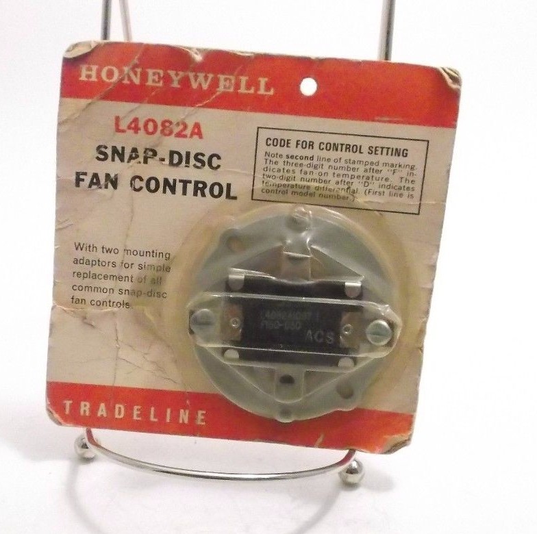 HONEYWELL L4082A SNAP-DISC FAN CONTROL – Prepaid Shipping