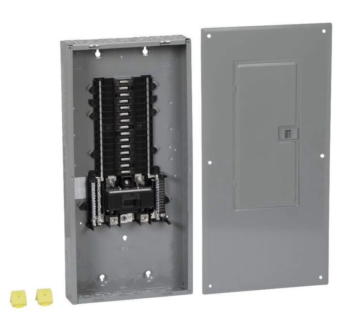 Square D QO 200 Amp 42 Spaces 42 Circuit Indoor Convertible Main Breaker Panel