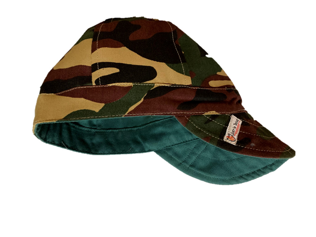 Flame Resistant Reversible Welding Cap – 100%Cotton – 7 oz