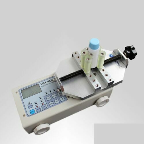 HP-100 Digital Bottle Cap Torque Meter Tester 100kg/10 N.M Torsion Measuring