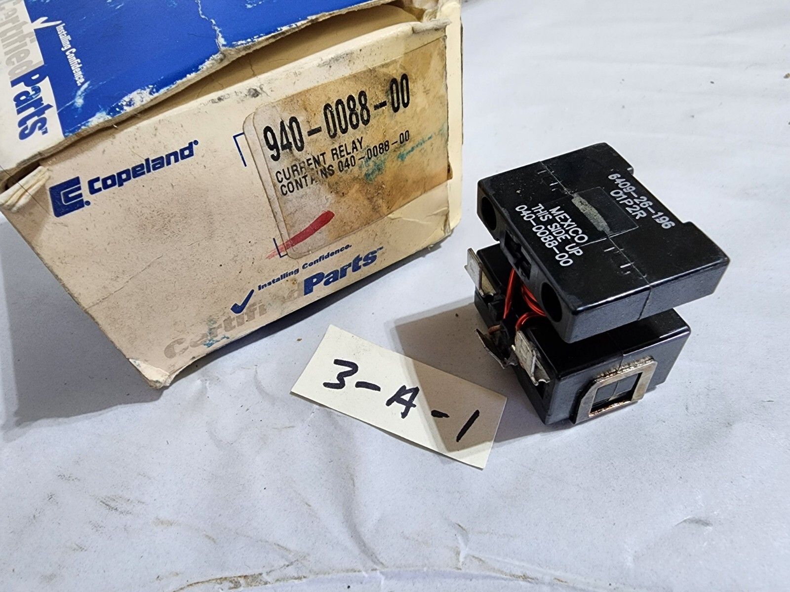 Copeland 940-0088-00 Current Relay