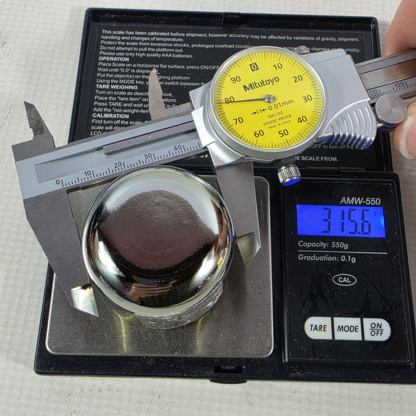 Detector Grade High Purity Germanium Crystal HPGe (LOT OF 5) EG&G Kevex 0.7073Kg
