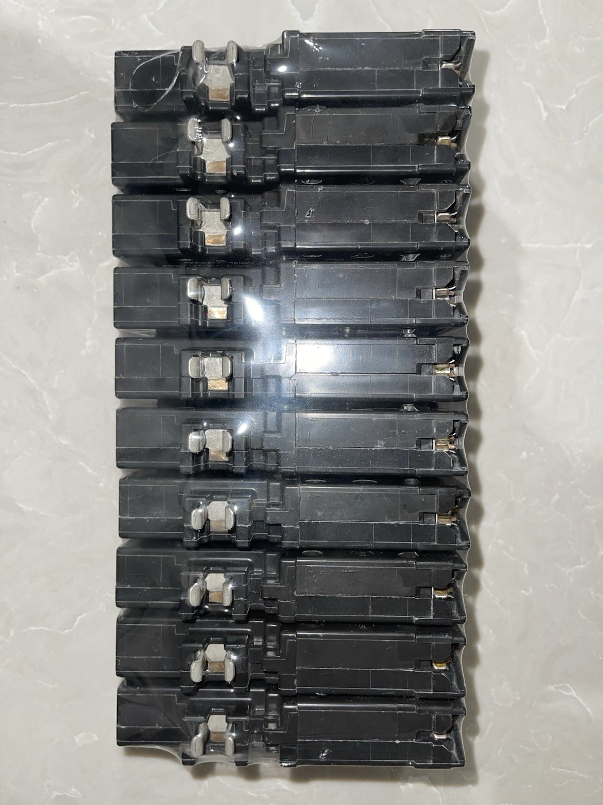 10PCS SQUARE D HOMELINE HOM115PDF HOM115PDFC PLUG ON NEUTRAL 15A AFCI/GFCI