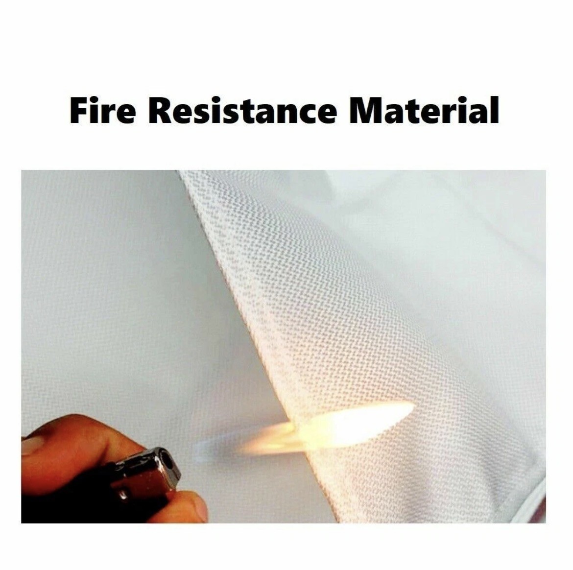 4 PACK FIRE BLANKET Fiberglass Hero 40»x40» Emergency Home US *FREE SHIPPING*