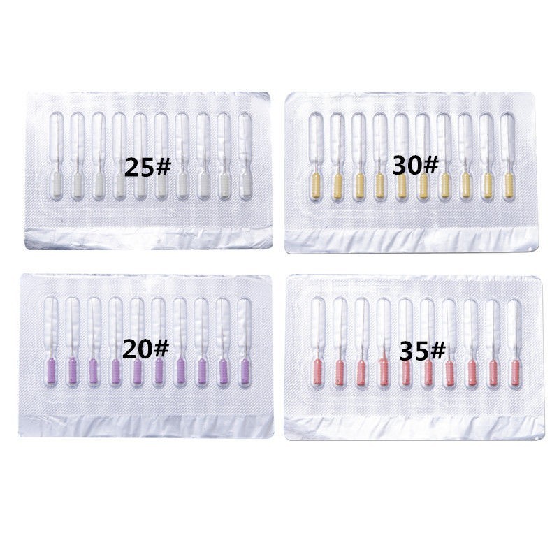 Dental Nerve Broach Barbed Broaches Endodontic Needles Root Canal Files 21/25mm