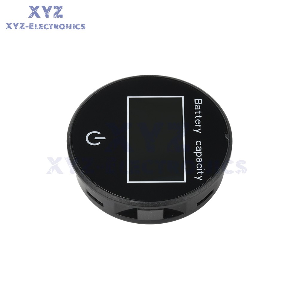 LCD Digital Battery Level Indicator Voltage Power Percentage Temperature Display